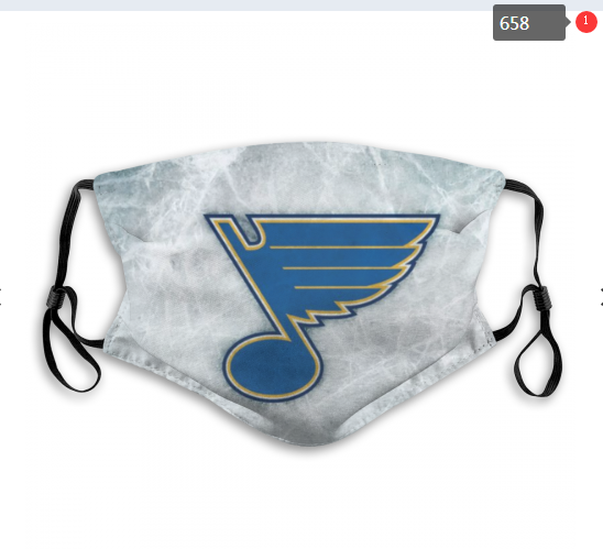 NHL St.Louis Blues #8 Dust mask with filter
